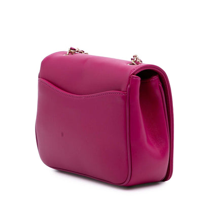 Chanel Gabrielle Lambskin Pink Shoulder Bag Style 9