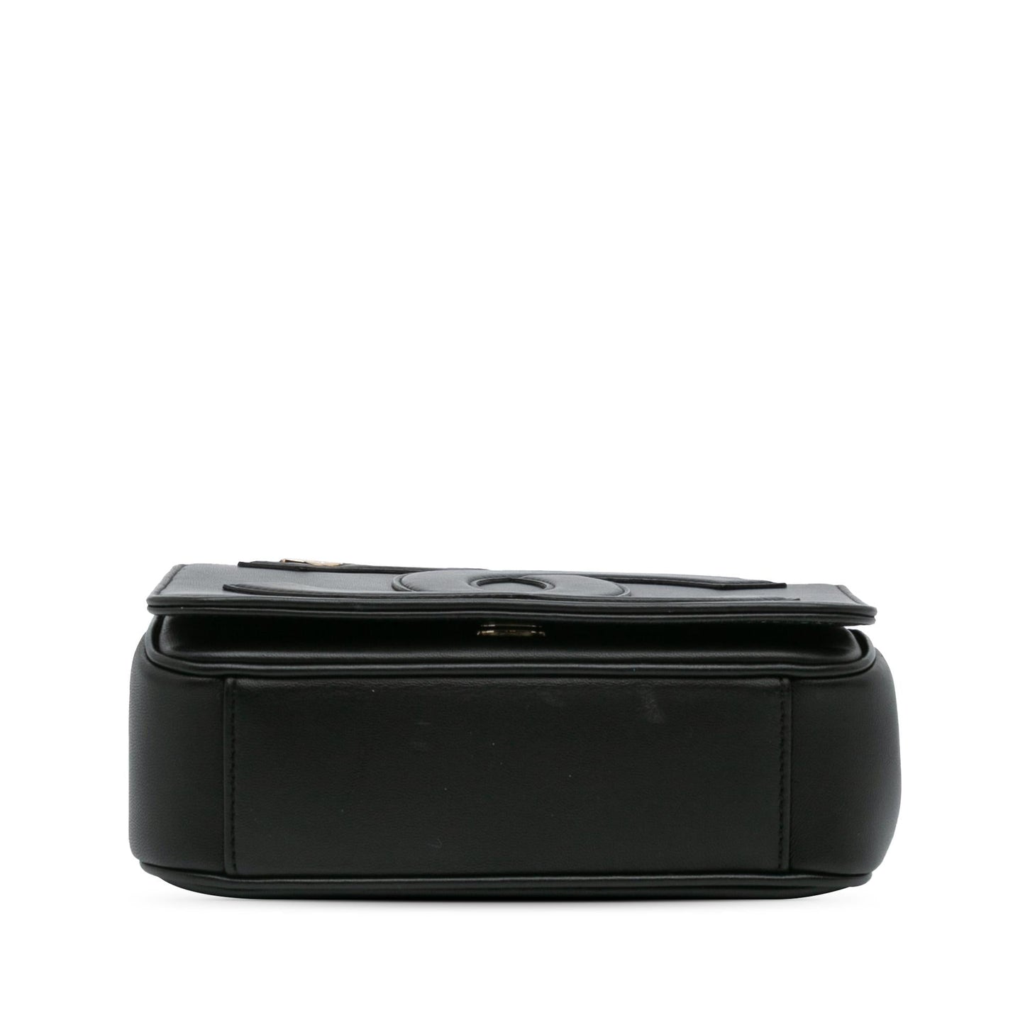 Chanel Gabrielle Lambskin Black Shoulder Bag Style 61