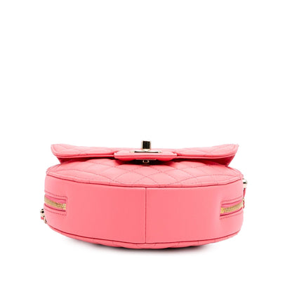 Chanel Gabrielle Lambskin Pink Crossbody