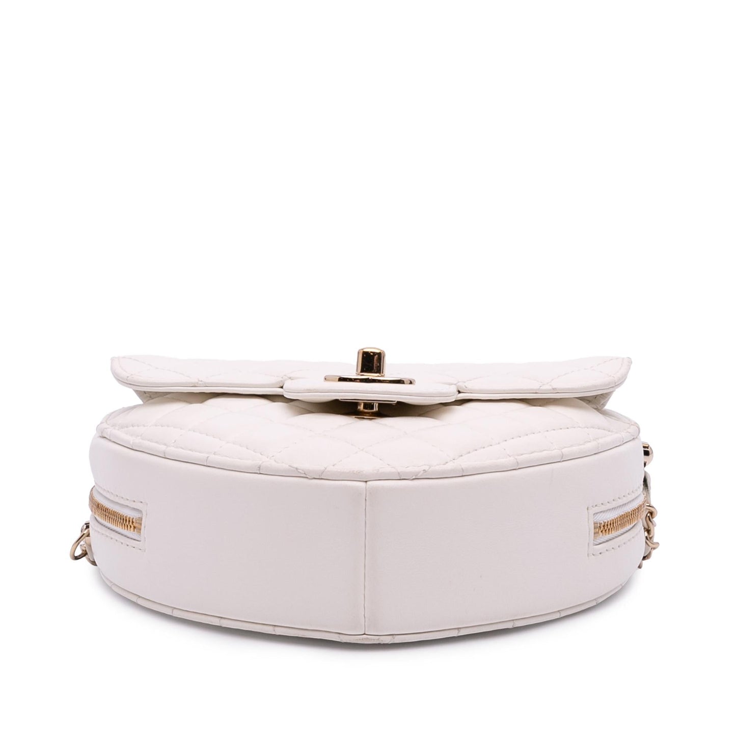 Chanel Lambskin Cc In Love Heart Crossbody