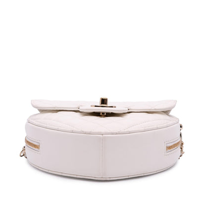 Chanel Lambskin Cc In Love Heart Crossbody