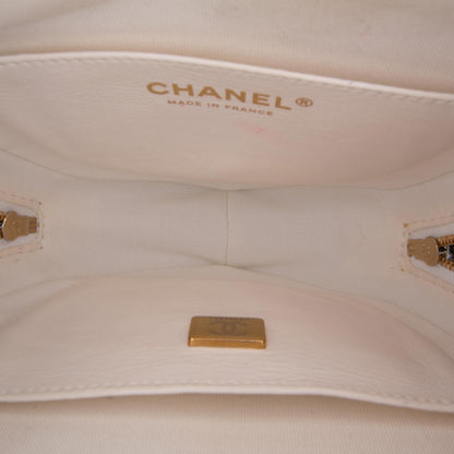 Chanel Lambskin Cc In Love Heart Crossbody