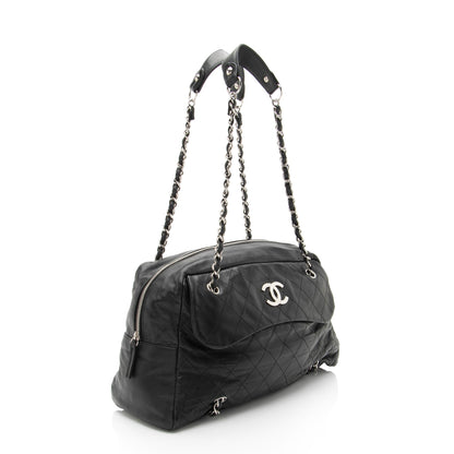 Chanel Lambskin Chain Around Flap Tote
