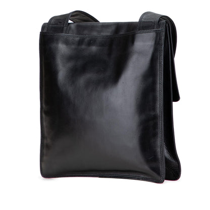 Chanel Gabrielle Lambskin Black Shoulder Bag Style 55
