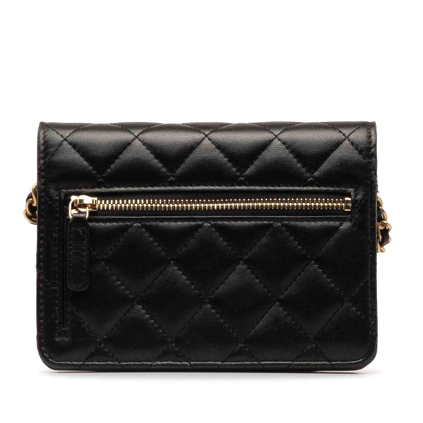 Chanel Gabrielle Lambskin Black Crossbody Style 6