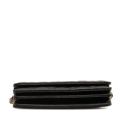Chanel Gabrielle Lambskin Black Crossbody Style 6