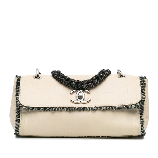 Chanel Gabrielle Lambskin Black Shoulder Bag Style 70