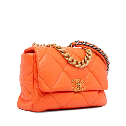 Chanel Gabrielle Lambskin Tan Shoulder Bag Style 3