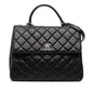 Chanel Large Lambskin Trendy Cc Top Handle Bag