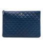 Chanel Gabrielle Lambskin Blue Shoulder Bag Lambskin