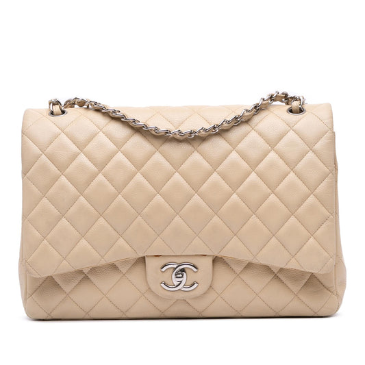 Chanel Gabrielle Caviar Brown Shoulder Bag Style 7
