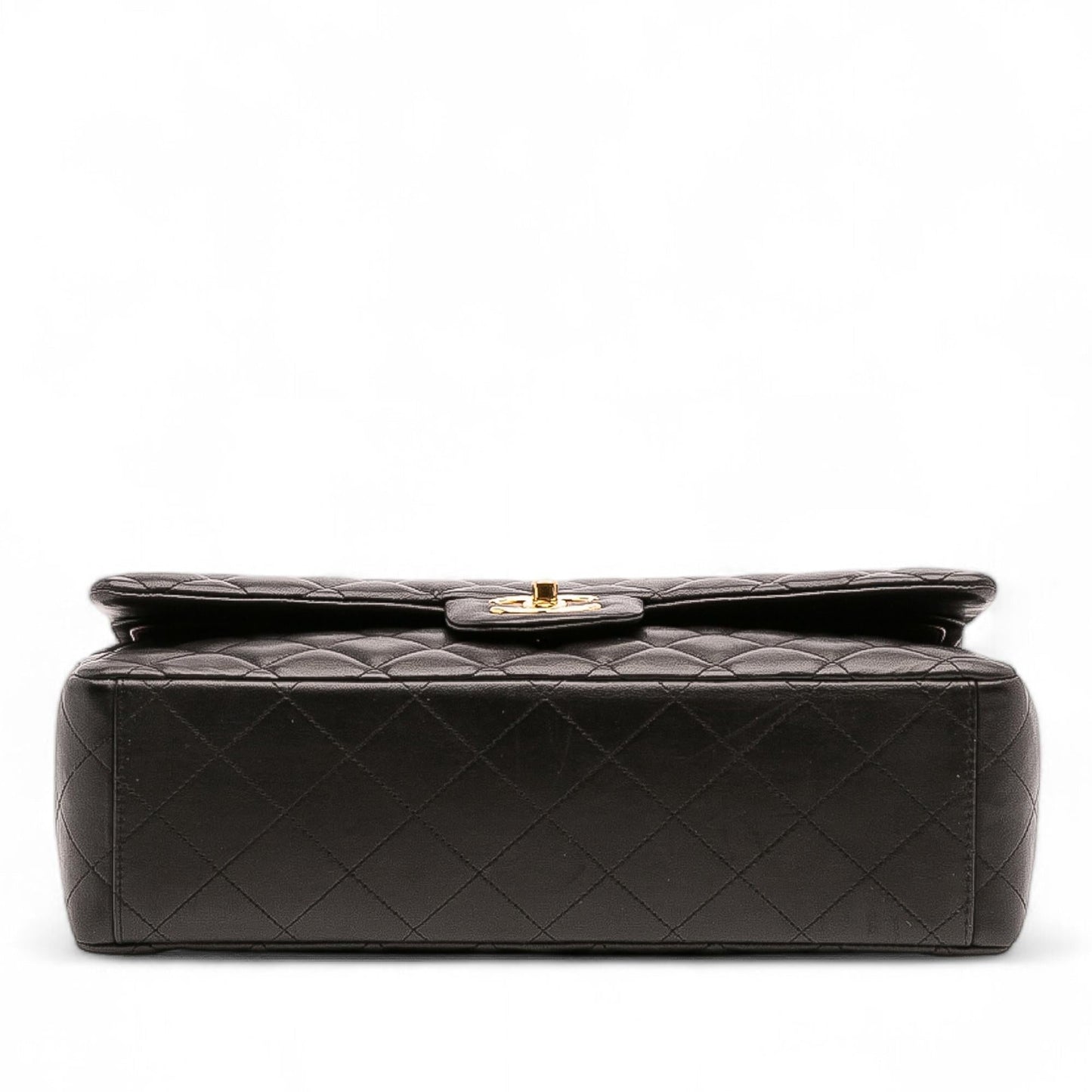 Chanel Gabrielle Lambskin Black Shoulder Bag Style 42