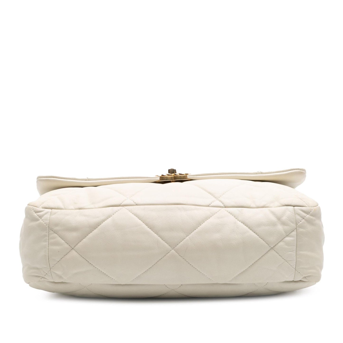 Chanel Gabrielle Lambskin White Shoulder Bag