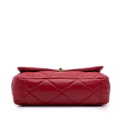 Chanel Gabrielle Lambskin Red Shoulder Bag Style 3