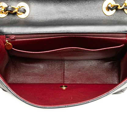Chanel Gabrielle Lambskin Black Shoulder Bag Style 34