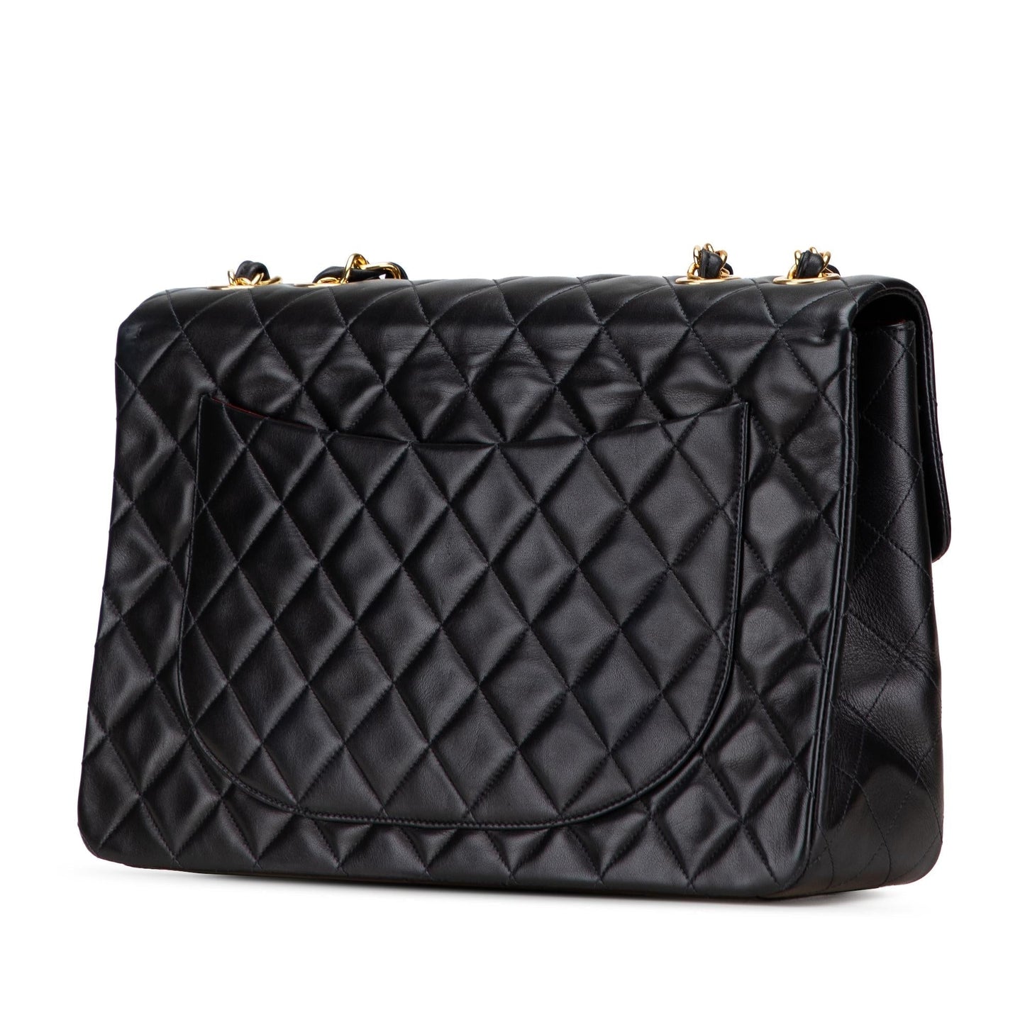 Chanel Gabrielle Lambskin Black Shoulder Bag Style 34