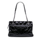 Chanel Medium Cc Patent Soft Shopper Tote