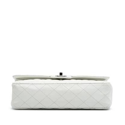 Chanel Gabrielle Caviar White Shoulder Bag Style 2