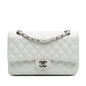 Chanel Gabrielle Caviar White Shoulder Bag Style 2