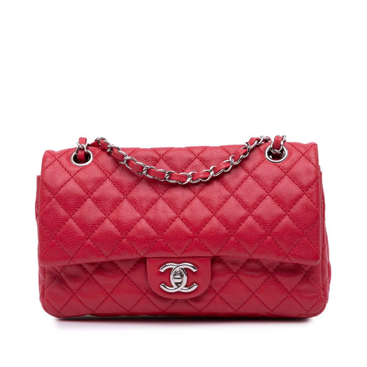 Chanel Gabrielle Caviar Red Shoulder Bag Style 4