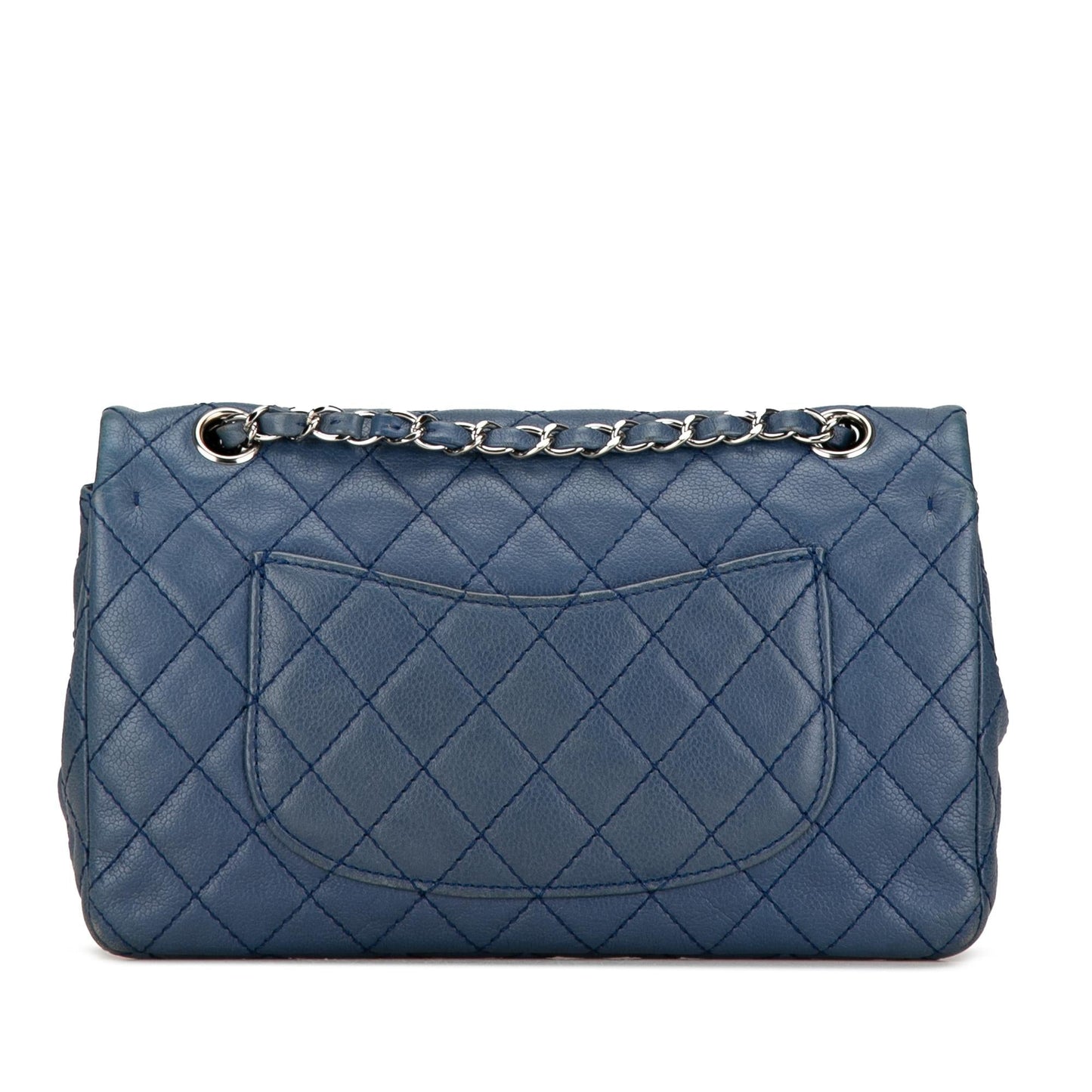 Chanel Gabrielle Caviar Blue Shoulder Bag