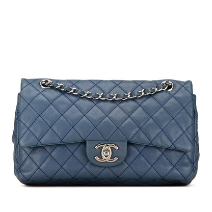 Chanel Gabrielle Caviar Blue Shoulder Bag