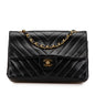 Chanel Gabrielle Lambskin Black Shoulder Bag Style 65
