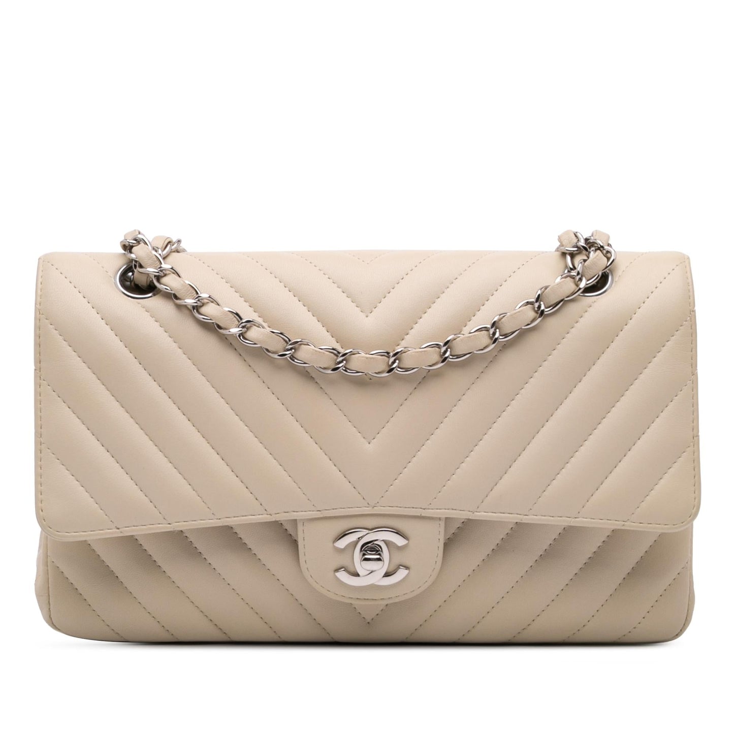 Chanel Gabrielle Lambskin Brown Shoulder Bag Style 13