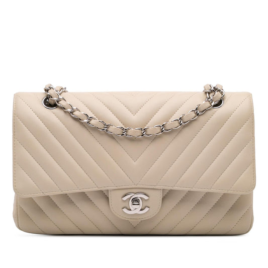 Chanel Gabrielle Lambskin Brown Shoulder Bag Style 13