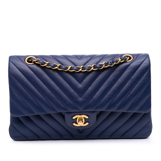 Chanel Gabrielle Lambskin Blue Shoulder Bag Style 7
