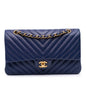 Chanel Gabrielle Lambskin Blue Shoulder Bag Style 7