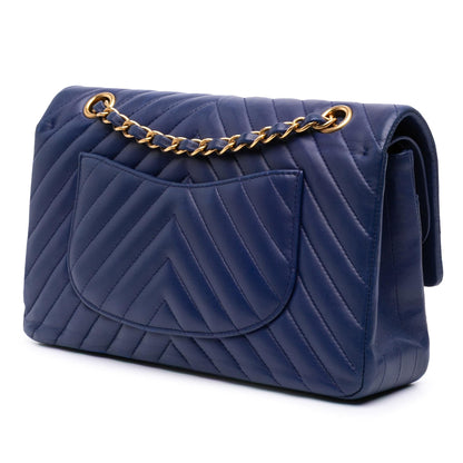Chanel Gabrielle Lambskin Blue Shoulder Bag Style 7