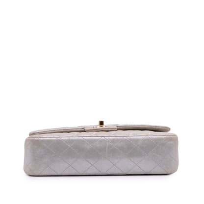 Chanel Medium Classic Iridescent Lambskin Double Flap