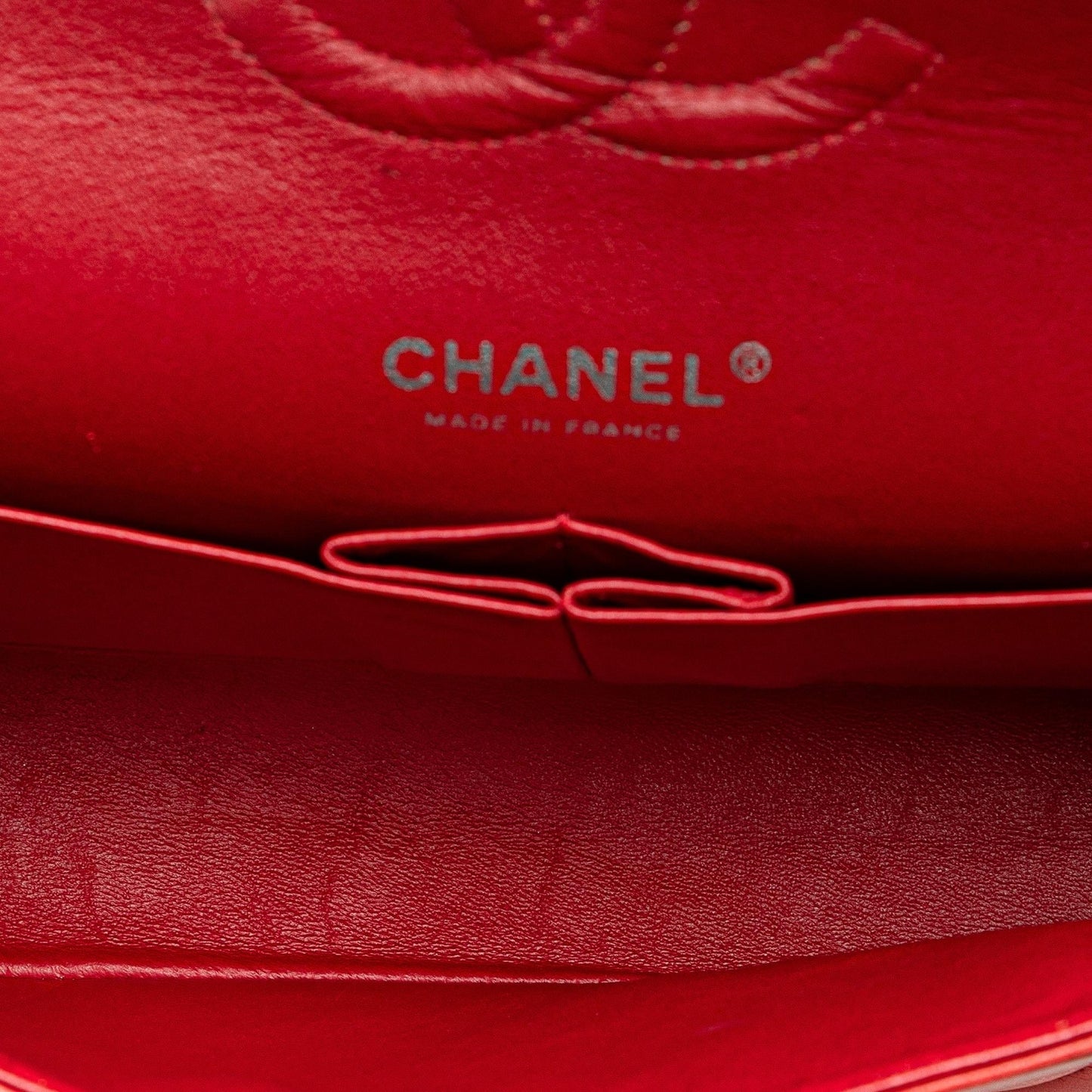Chanel Gabrielle Lambskin Red Shoulder Bag Style 15