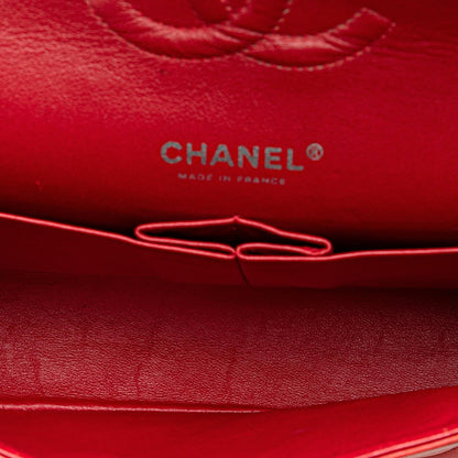 Chanel Gabrielle Lambskin Red Shoulder Bag Style 15