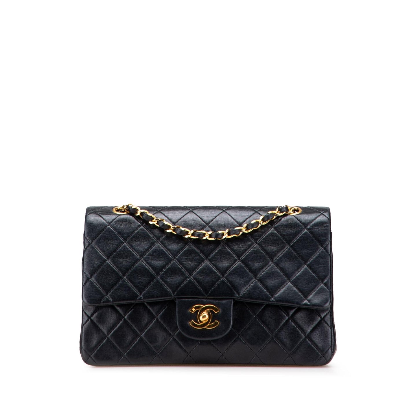 Chanel Gabrielle Lambskin Black Shoulder Bag Style 57