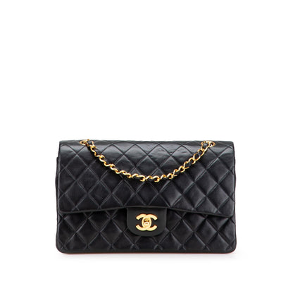 Chanel Gabrielle Lambskin Black Shoulder Bag Style 56