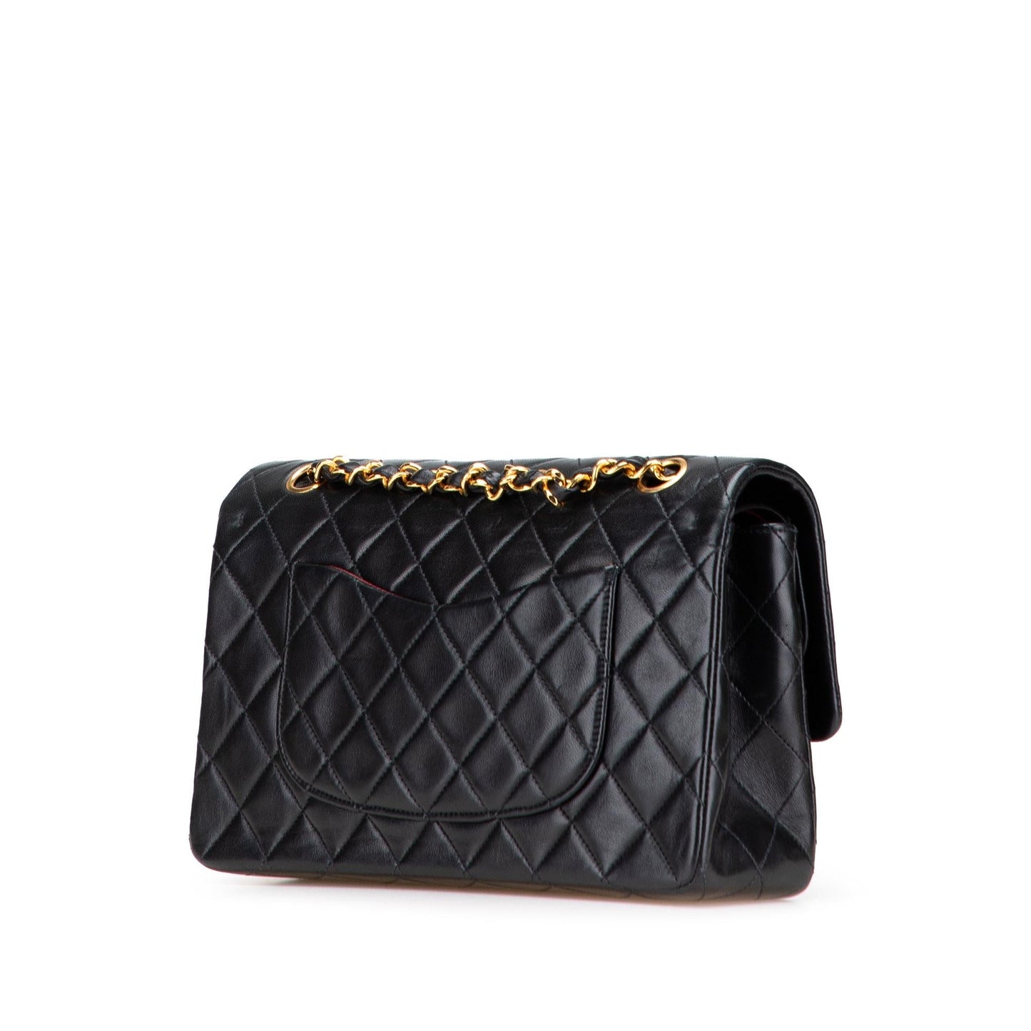 Chanel Gabrielle Lambskin Black Shoulder Bag Style 56