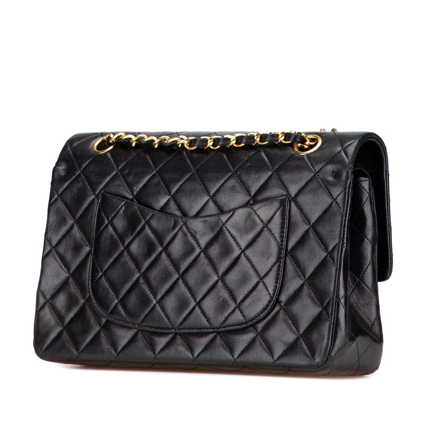Chanel Gabrielle Lambskin Black Shoulder Bag Style 54