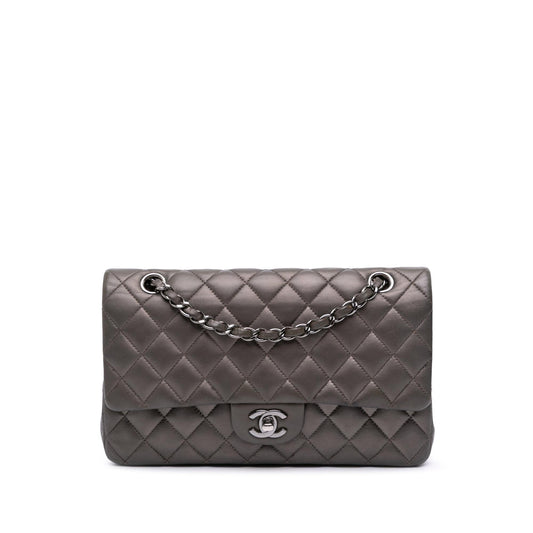 Chanel Gabrielle Lambskin Grey Shoulder Bag Style 3