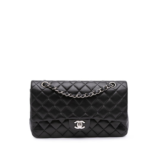 Chanel Gabrielle Lambskin Black Shoulder Bag Style 43
