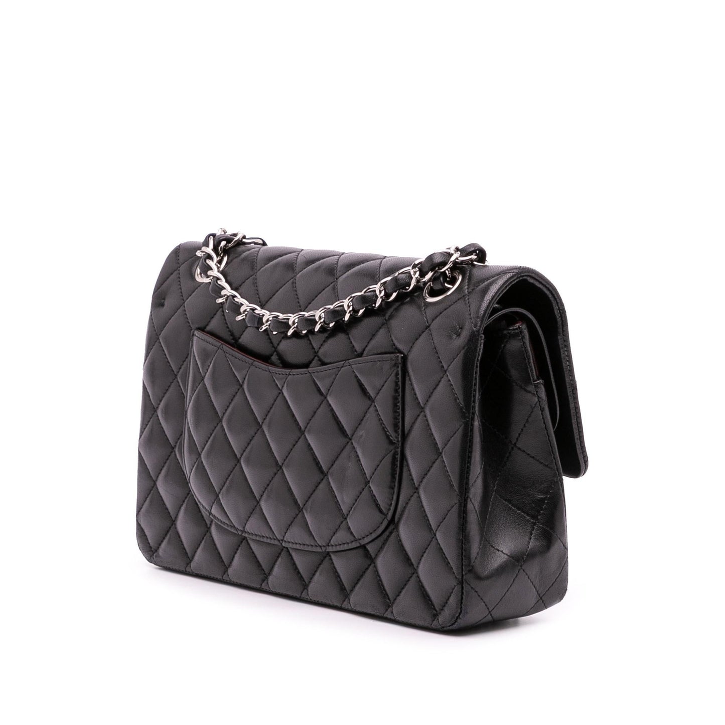 Chanel Gabrielle Lambskin Black Shoulder Bag Style 33
