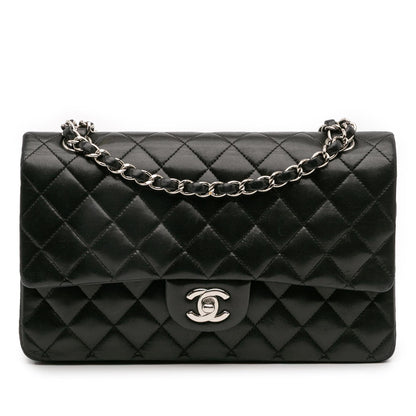 Chanel Gabrielle Lambskin Black Shoulder Bag Style 24