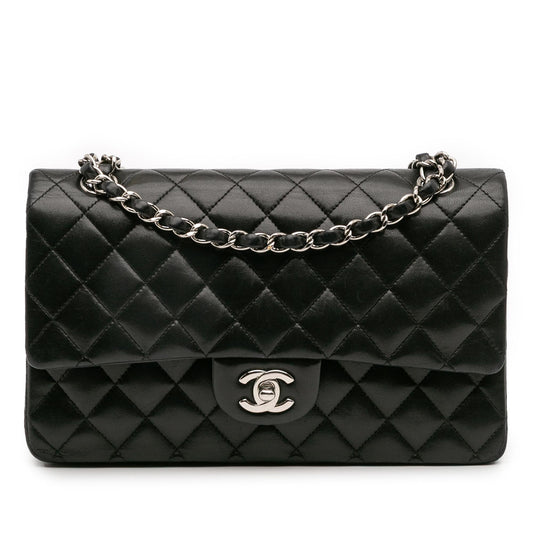 Chanel Gabrielle Lambskin Black Shoulder Bag Style 24