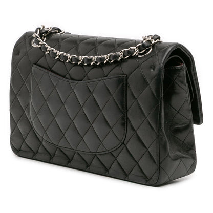 Chanel Gabrielle Lambskin Black Shoulder Bag Style 24