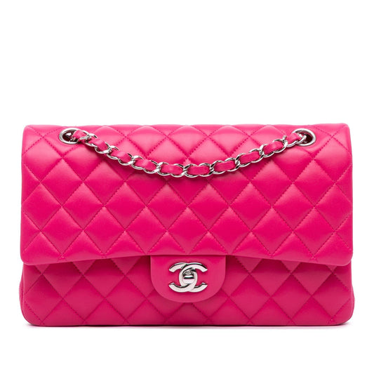 Chanel Gabrielle Lambskin Pink Shoulder Bag Style 8