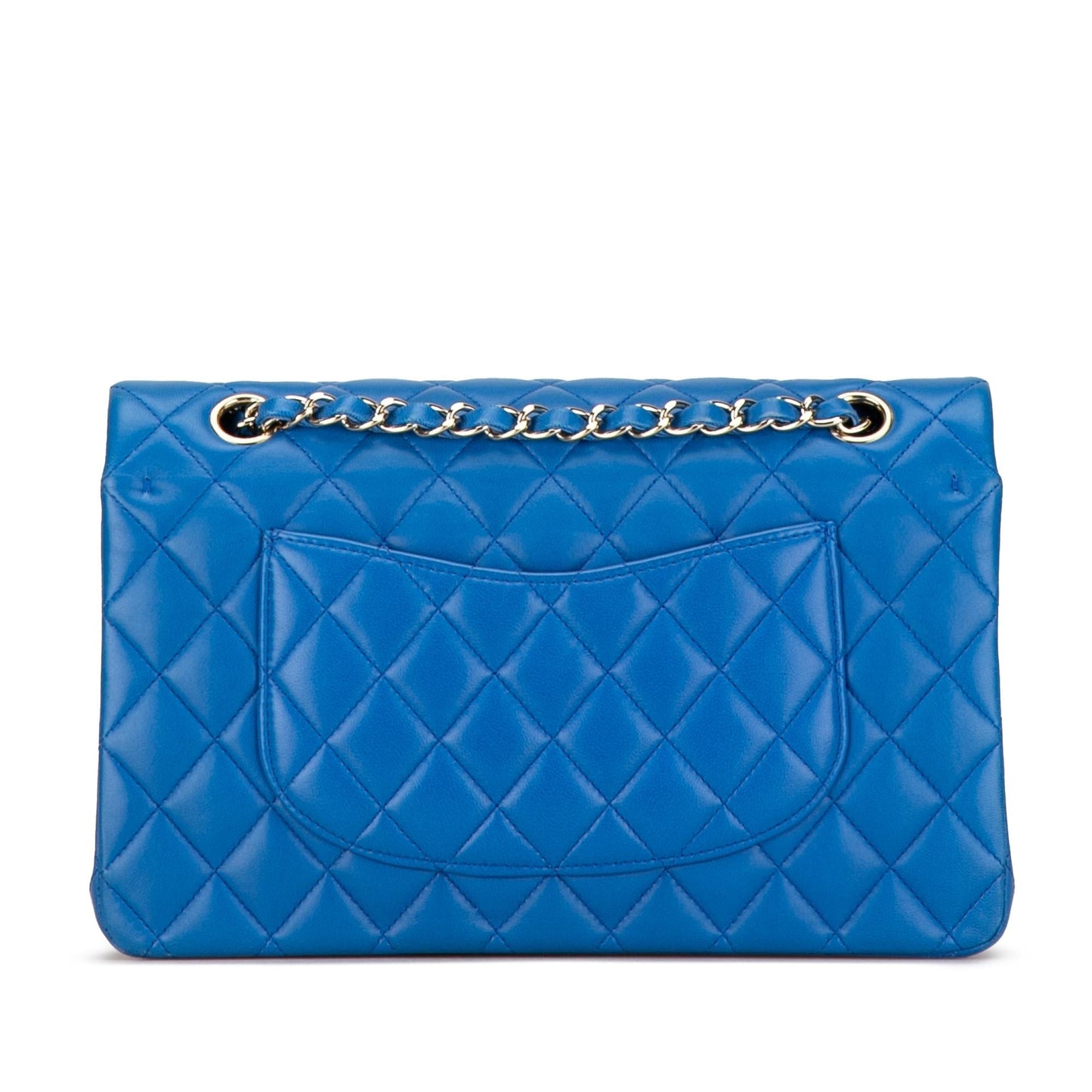 Chanel Gabrielle Lambskin Blue Shoulder Bag Style 4