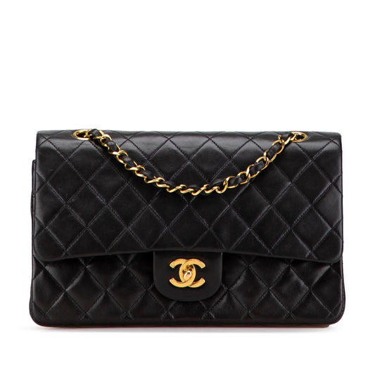 Chanel Gabrielle Lambskin Black Shoulder Bag Style 6