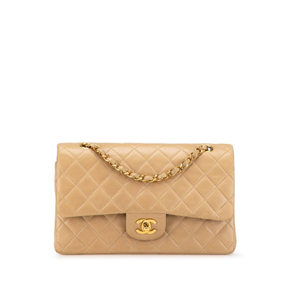 Chanel Gabrielle Lambskin Brown Shoulder Bag Lambskin