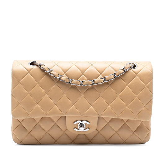Chanel Gabrielle Lambskin Brown Shoulder Bag